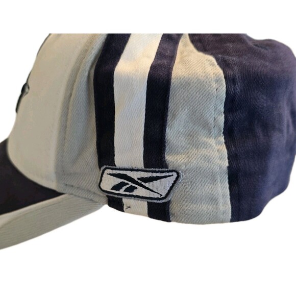 Dallas Cowboys Hat Cap Fitted Adult One Size Blue White Reebok Football Mens A0 - Picture 5 of 7